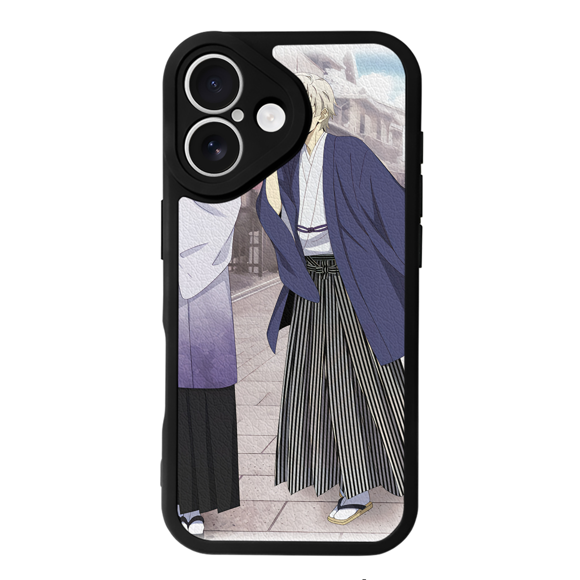 （画像用） 文豪ストレイドッグス Bungo Stray Dogs 【iPhone 16シリーズ対応】シリコンスマホケース（レザー調） 材質：シリコン
